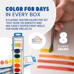 Color Swell Bulk Watercolor Paints - 36 Sets