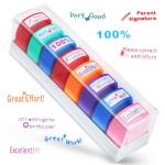 8-Piece Teacher Self-Inking Stamps Set
