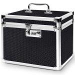 Secure Combination Lock Box for Valuables and Documents