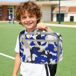 FlowFly Insulated Mini Cooler Lunch Box - Blue Camo