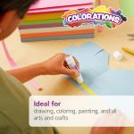 Colorations 600 Sheets Heavy-Duty Construction Paper Set