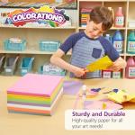Colorations 600 Sheets Heavy-Duty Construction Paper Set
