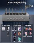 120W 6-Port Fast Charging Station for Devices
