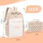Bluboon Backpack for Girls Kids Preschool Backpack with Lunch Box Kindergarten School Bookbags Set
