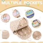 Bluboon Backpack for Girls Kids Preschool Backpack with Lunch Box Kindergarten School Bookbags Set