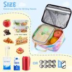 Insulated Tie Dye Lunch Box for Kids