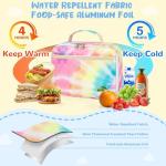 Insulated Tie Dye Lunch Box for Kids