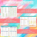 2024-2025 Academic Planner with Stickers and 3-Holes