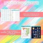 2024-2025 Academic Planner with Stickers and 3-Holes