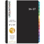 2024-2025 Weekly & Monthly Planner - Black