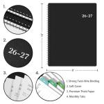 2024-2025 Weekly & Monthly Planner - Black