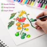 EBOT Dual Markers Set - 24 Colors for Art