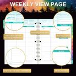 2024-2025 Student Planner: Monthly & Weekly Layout