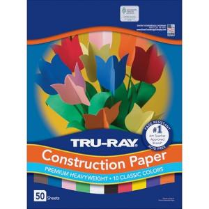 Tru-Ray 10 Classic Colors Construction Paper Pack