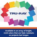 Tru-Ray 10 Classic Colors Construction Paper Pack