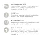 Neoprene Insulated Lunch Tote Bag - Black