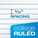Oxford College Ruled Spiral Notebooks 12 Pack