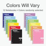 Oxford College Ruled Spiral Notebooks 12 Pack