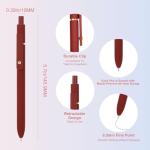 Colorful 0.5mm Gel Pens for School and Gifts