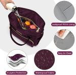 MIYCOO Insulated Lunch Bag with Ice Packs