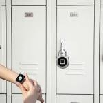 Smart Fingerprint Padlock for School Gym Lockers
