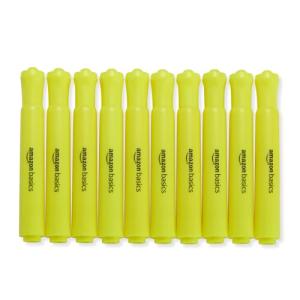 Yellow Chisel Tip Highlighters - 12-Pack