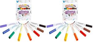 Colorations Chubby Markers, 8 Colors, Conical Tip, Coloring, Paper, Posters, Drawing, Bold Colors, Home, Classroom, School Supplies, Art Supplies, Craft Projects, Children, Gift, Classic Colors CHB