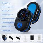 Portable Heating Pads and Cooling Pad, Instant Heat and Cold and Contrast Therapy for Pain Relief, Muscle Recovery, Warm &Cold Therapy Machine for Shoulders, Back,Neck, Waist