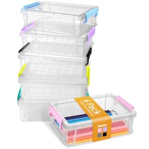 Sooez Extra Large Pencil Box Bundle - 6 Pack