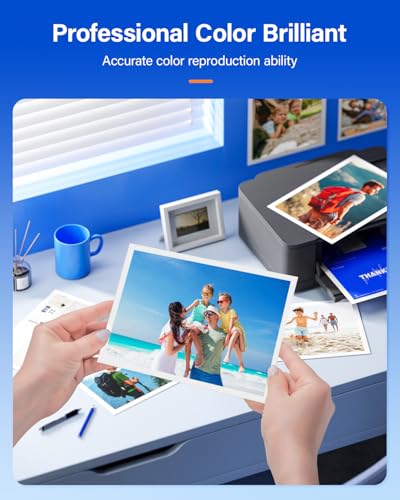 67XL Printer Ink for HP 67XL Ink Cartridges Black/Color Combo Pack Replacement for HP Ink 67 XL DeskJet 2700e 2755 2755e 2855e 4155e 4100 4255e Envy 6000 6055 6400 6455e 6455 Pro 6458 6475 1255 Inkjet