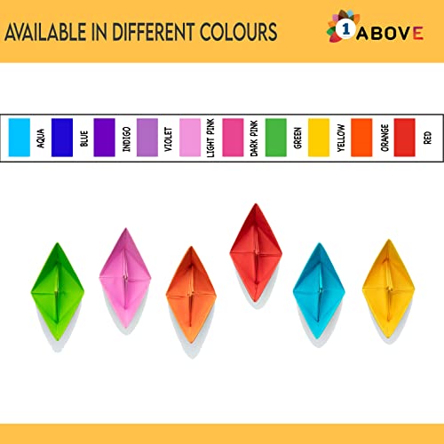 1ABOVE Multi Coloured Tissue Paper, 110 Sheets Large Tissue Gift Wrapping Paper, Acid Free,50X75 cm Perfect for Gift Bags, DIY Art Crafts,Floral, Holidays,Birthdays, Bags