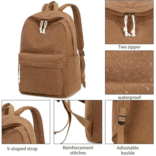 LOIDOU Backpack for School Teen Girls Boys Bookbag Casual Daypack Backpacks Lightweight for Middle School College Student