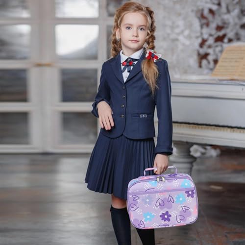 CAMTOP Kids Backpack with Lunch Box for Girls Boys Lightweight Waterproof Preschool Kindergarten Elementary School BookBag