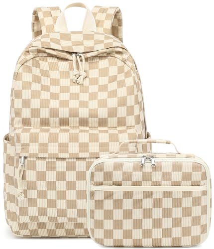 Bluboon Backpack for Girls Kids Preschool Backpack with Lunch Box Kindergarten School Bookbags Set