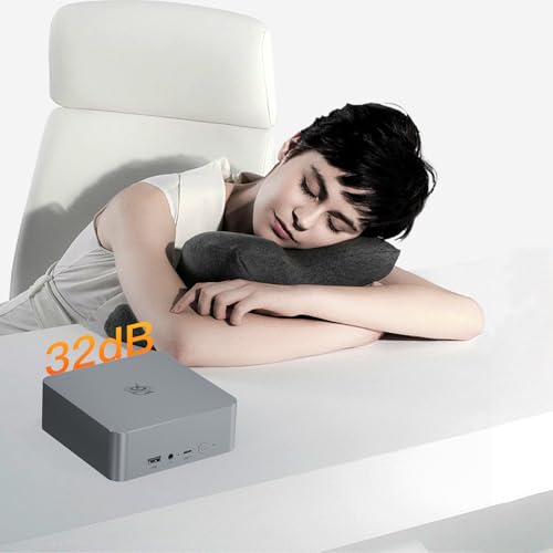 Beelink Ai Mini PC EQR6 6900HX AMD Ryzen 9 Processor(8C/16T, up to 4.9GHz), Micro Computer 24GB DDR5 1TB SSD Radeon 680M Graphics, Mini Computers Dual HDMI/4K 60Hz/WiFi6/BT5.2 Home/Office/HTPC W11 Pro