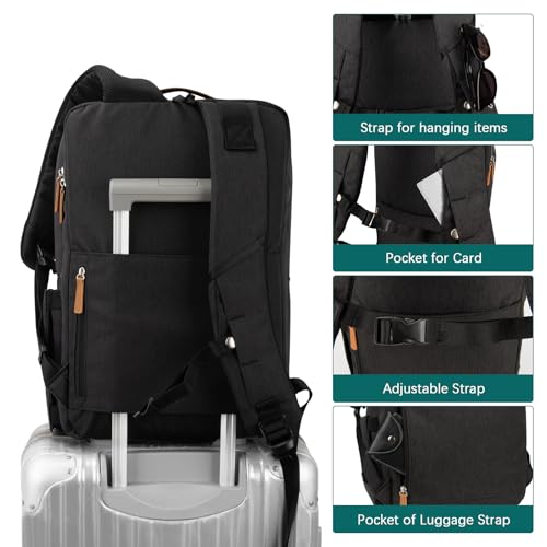 Hp hope Laptop Backpack for Women 17 Inch Travel Backpack for Men with USB Charging Port, Work Backpack Business Backpack Commuter Backpack