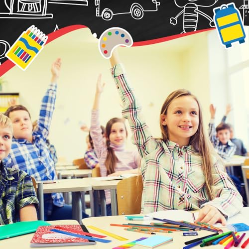Gilprop 88 Pcs School Supplies Kit for Kid Bulk Back to School Supplies set Classroom Elementary Essential Bundle for Student Girl Boy, includes Pencil Pen Crayon File Folder Notebook and Much More