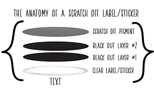 My Scratch Offs Halloween Edition 50 Pack Zig Zag DIY Custom Make Your Own Scratch Off Cards for Teacher Supplies, Classroom Must Haves, Motivational Cards for Students & Small Business