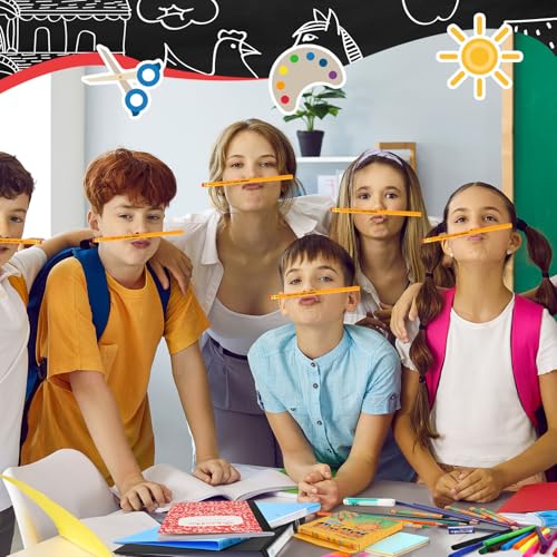 Gilprop 2 Set School Supply Kit 88 Pcs Back to School Supplies for Students School Essential Supplies Bundle Kit Include Pencil Notebook Ruler Glue Scissor Sticky Note Eraser Pencil Sharpener