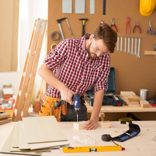 12 Pack 10.7 x 7 x 1/4 Inch-6mm Thick Basswood Sheets for Crafts Unfinished Plywood Sheets Rectangular Wood Panel Boards for DIY Laser Project, Wood Burning, Engraving, Architectural Models, Staining