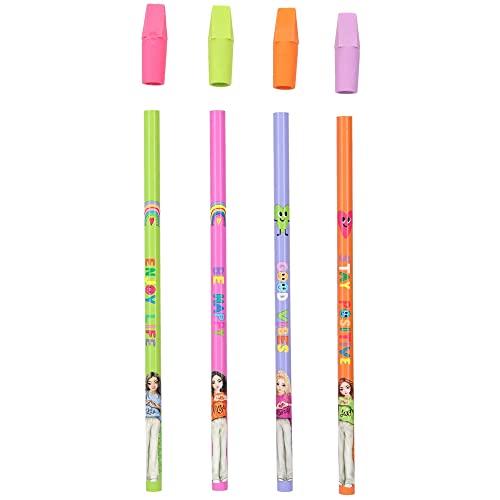 Depesche Top Model Pencil-Set with Eraser-Topper