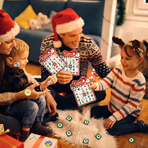39-Piece Christmas Bingo Game for Family Fun