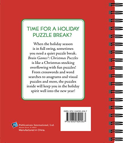 Christmas Puzzles - Brain Games Volume 1