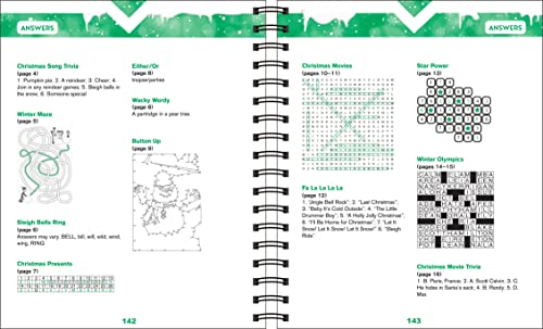 Christmas Brain Games: 120 Holiday Puzzles