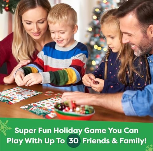 Joyous Christmas Bingo Game for Families and Groups