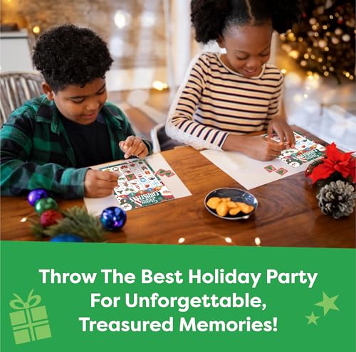 Joyous Christmas Bingo Game for Families and Groups