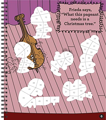 Charlie Brown Christmas Sticker by Number Puzzle