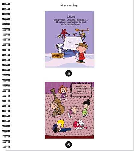 Charlie Brown Christmas Sticker by Number Puzzle