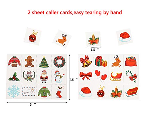 Festive Christmas Bingo & Craft Games for Kids