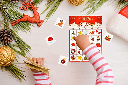 Festive Christmas Bingo & Craft Games for Kids